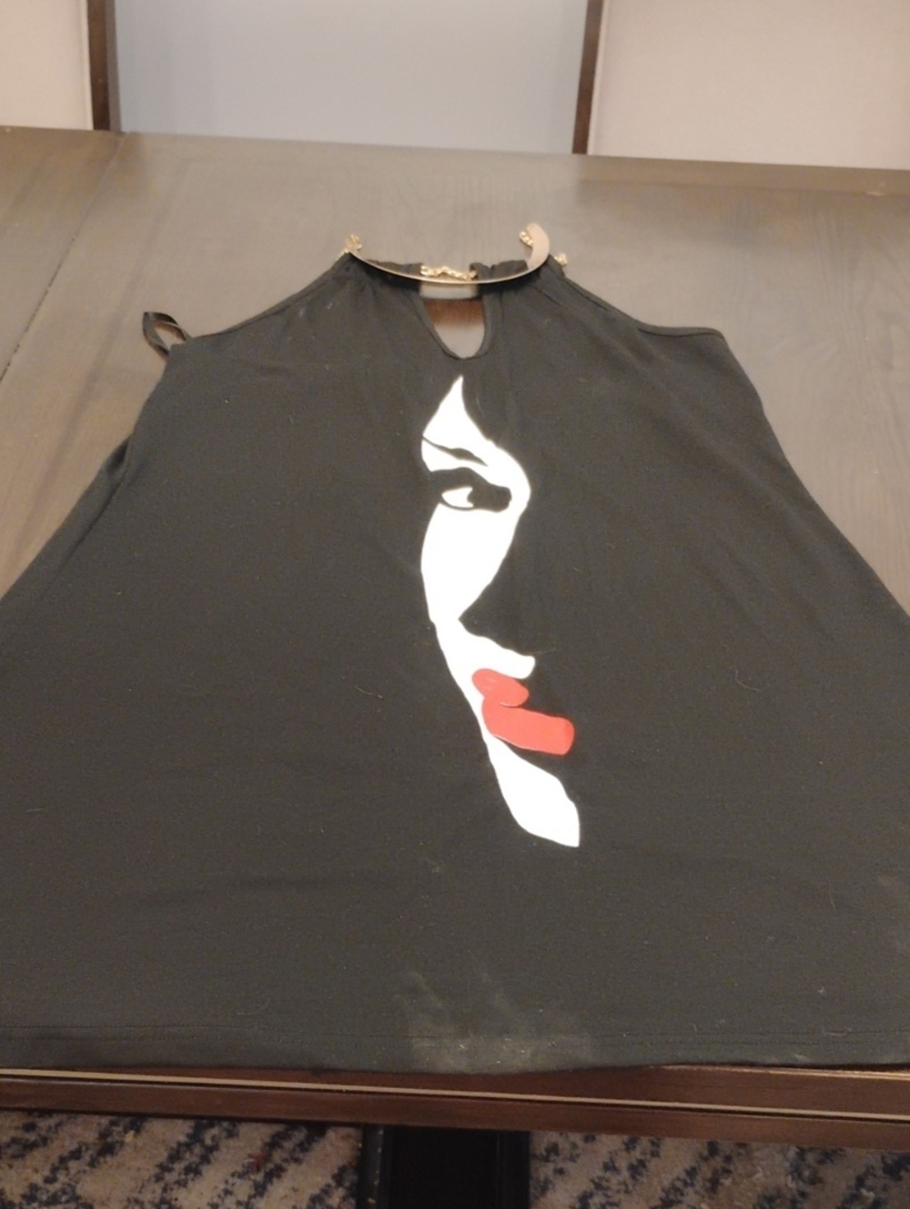 Polyester Halter Dress